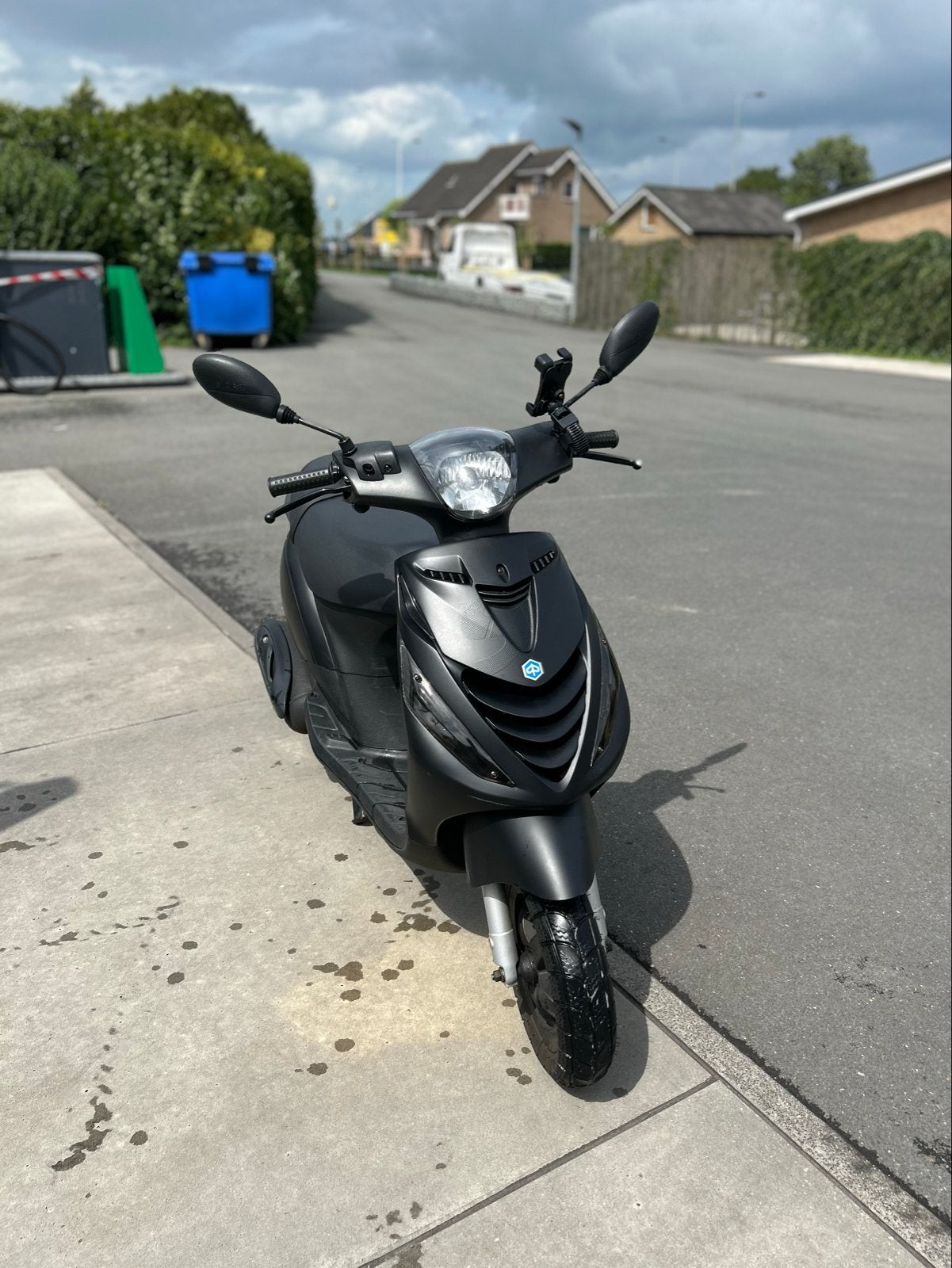 Piaggio Zip Scooter Mat Zwart.  START NIET, Ophalen, Gebruikt, Overige typen, Piaggio