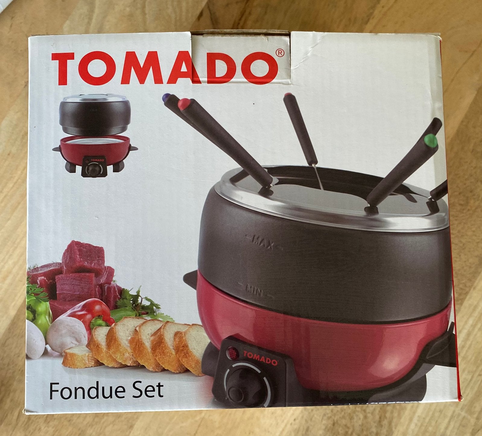 Fonue set tomado, Ophalen, Zo goed als nieuw, Elektrisch, Fondueset