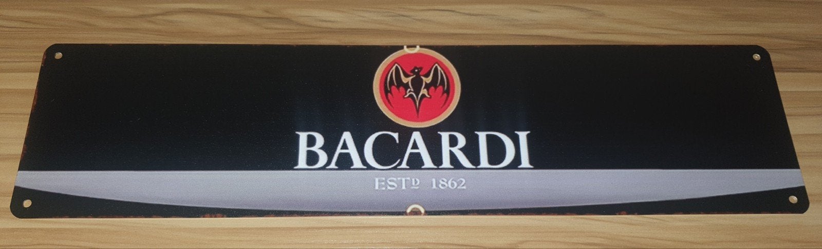 Bacardi wandbord, ideaal voor de man cave, bar, kroeg, Ophalen of Verzenden, Nieuw, Reclamebord