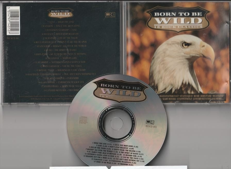 Born To Be Wild - 18 Rock Classics - Verzamelalbum, Ophalen of Verzenden, Zo goed als nieuw, Rock en Metal