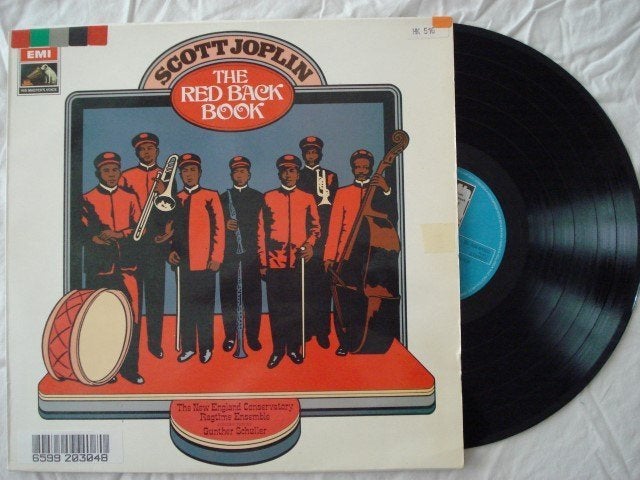 Scott Joplin - The red back book, Ophalen of Verzenden, Gebruikt, 12 inch, Jazz