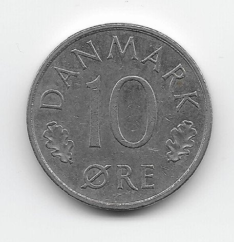 Denemarken 10 øre 1979 KM# 860.2, Verzenden, Overige landen, Losse munt