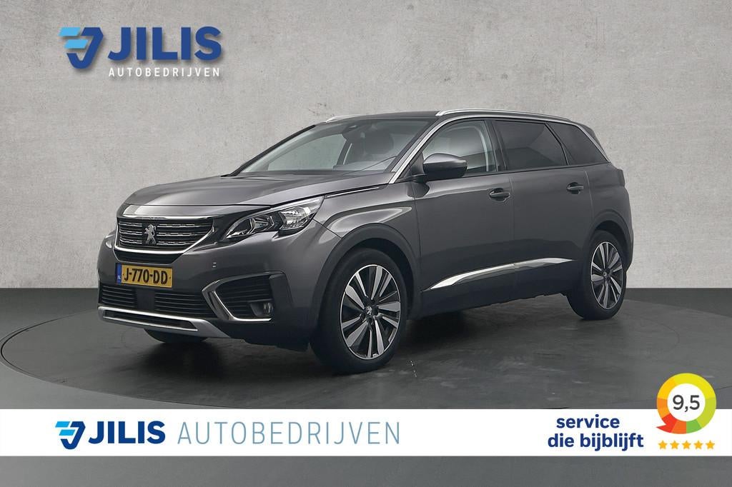 Peugeot 5008 1.2 PureTech | Camera | Trekhaak | Half lederen, Auto's, Gebruikt, Euro 6, 1199 cc, Origineel Nederlands