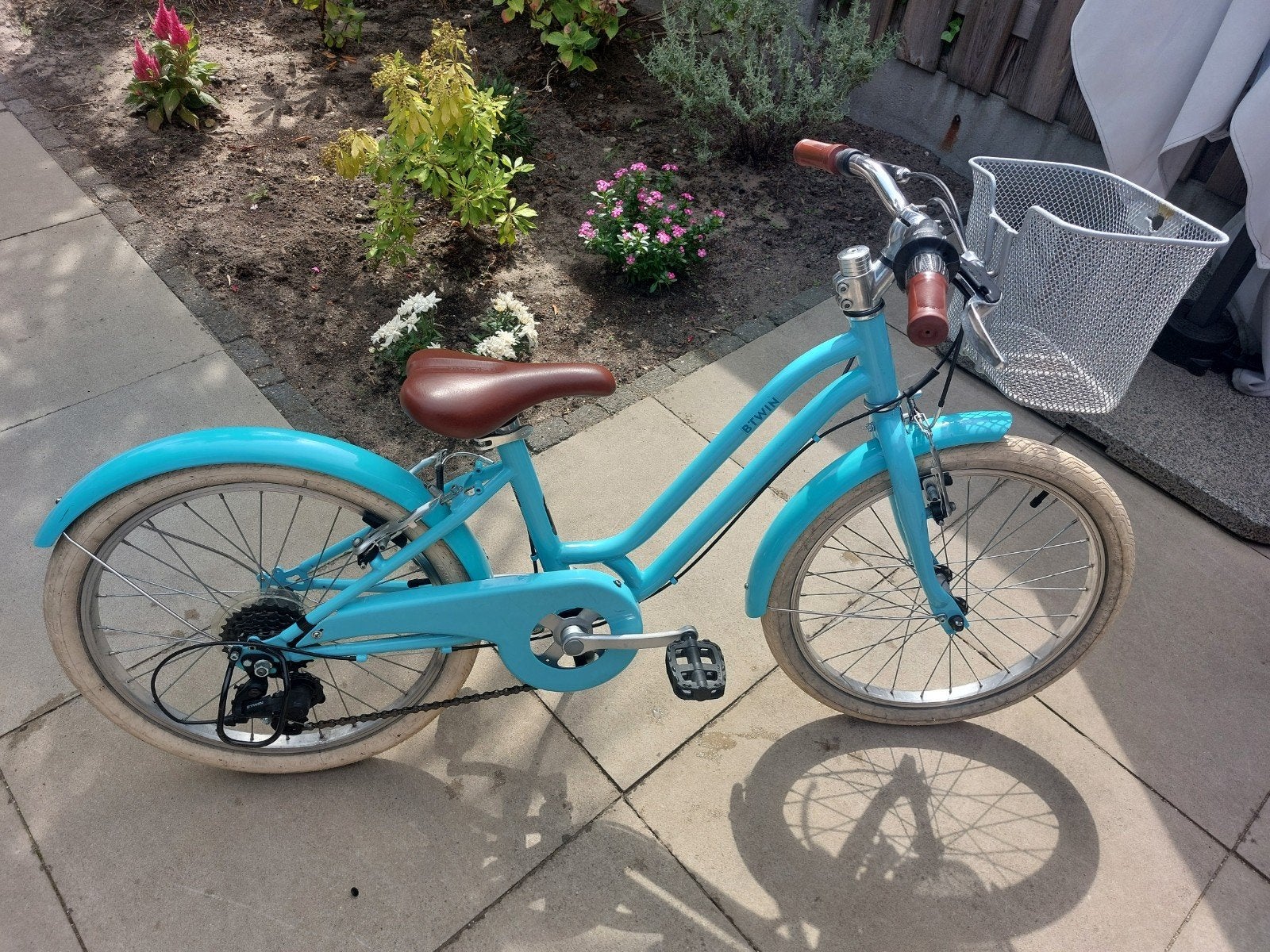 Kinderfiets B'twin 20 inch 6-9 jaar, Fietsen en Brommers, Fietsen | Kinderfietsjes, Ophalen, 20 inch of meer, Gebruikt, Velgrem