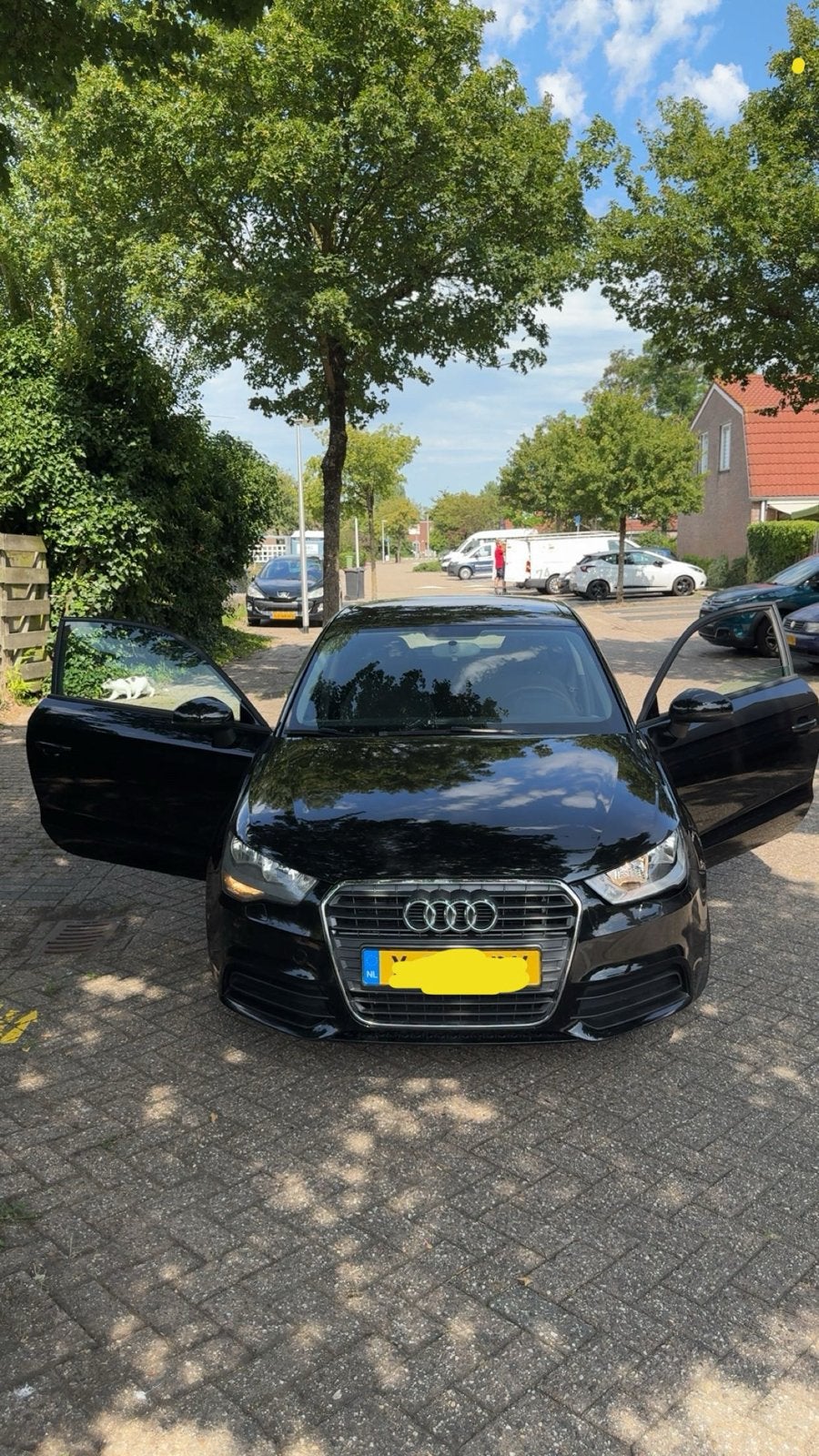 Audi A1 1.2 Tfsi 63KW 2012 Zwart, Voorwielaandrijving, 4 cilinders, 4 stoelen, Zwart