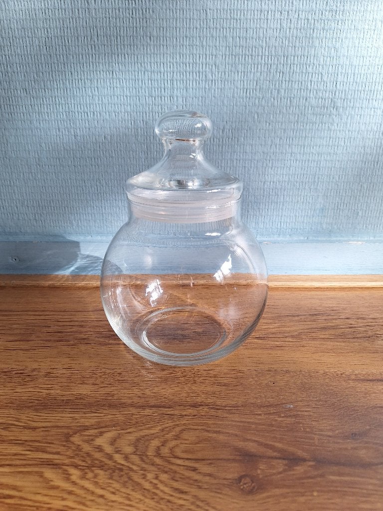 Bewaar- of Voorraadpot, Overige typen, Ophalen of Verzenden, Overige stijlen, Glas