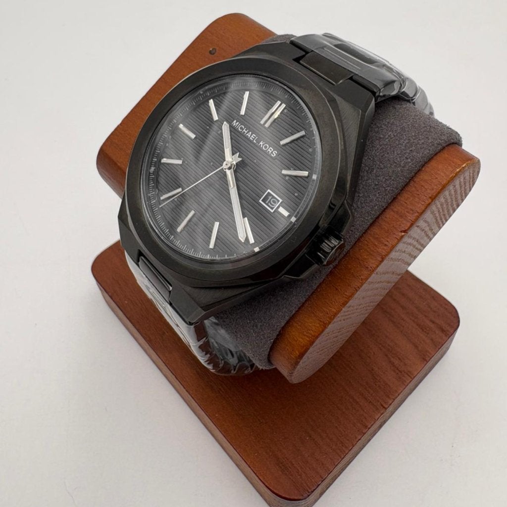 Michael Kors MKO1180 Callum Black herenhorloge - Nieuw, Sieraden, Tassen en Uiterlijk, Horloges | Kinderen, Ruilrijk, Nieuw, Info@ruilrijk.nl