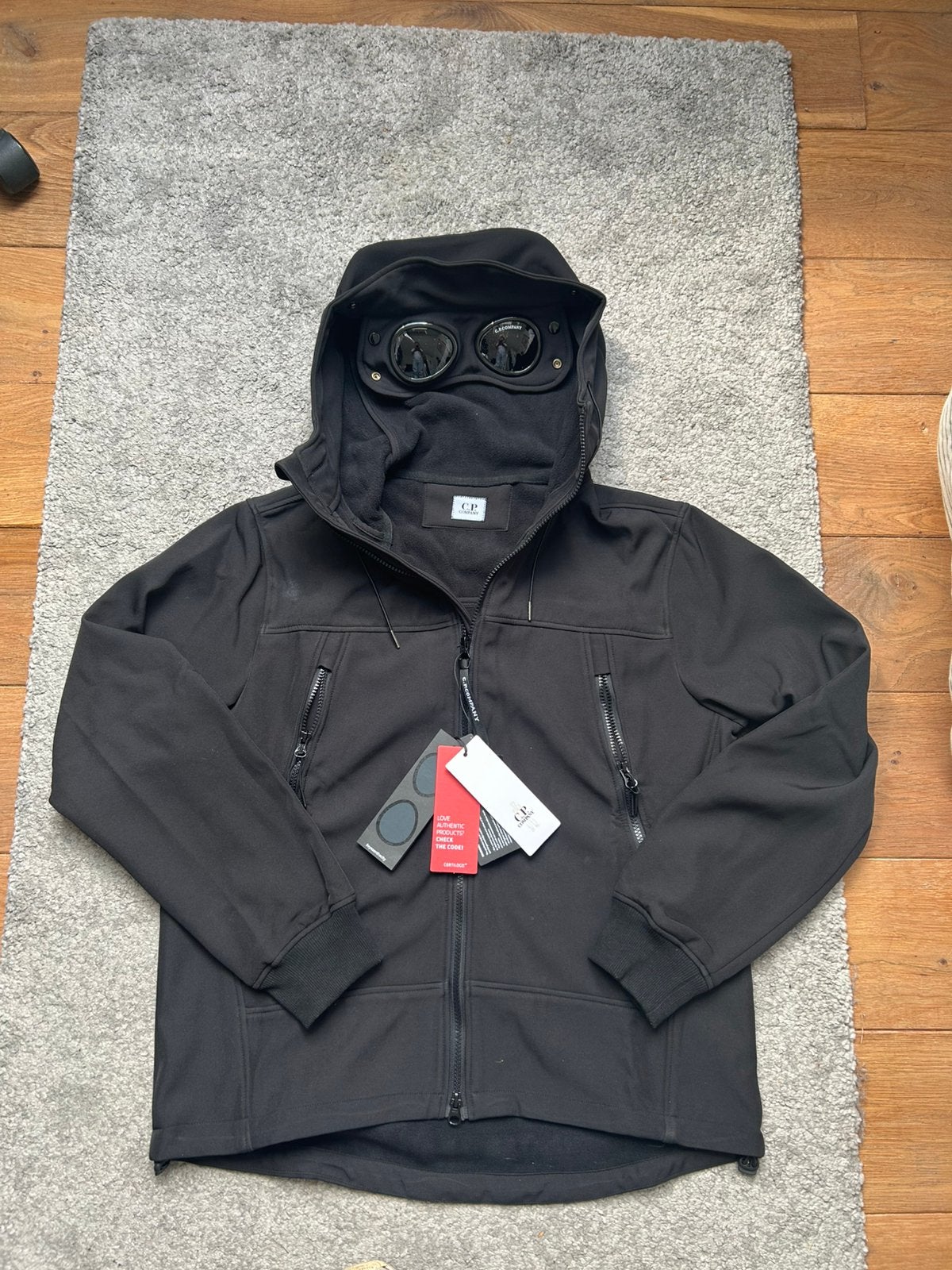 Cp company jas zwart, Ophalen of Verzenden, Zo goed als nieuw, Zwart