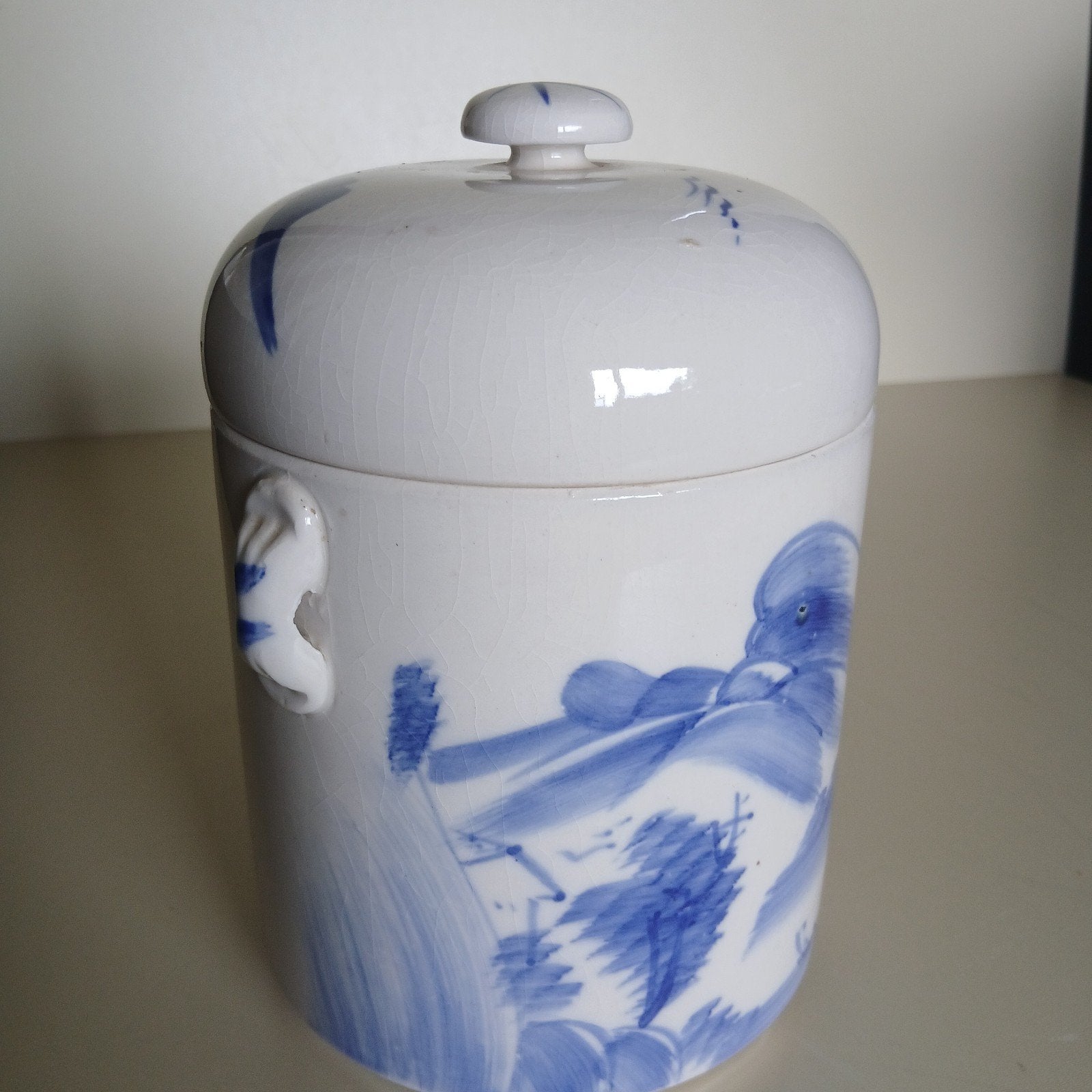 Chinese aardewerk theepot, voorraadpot,  tabakspot, Ophalen of Verzenden