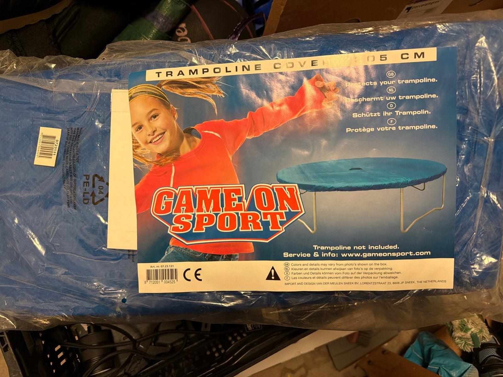 Trampolinehoes Game On Sport 305 cm - Nieuw, Ophalen, Nieuw