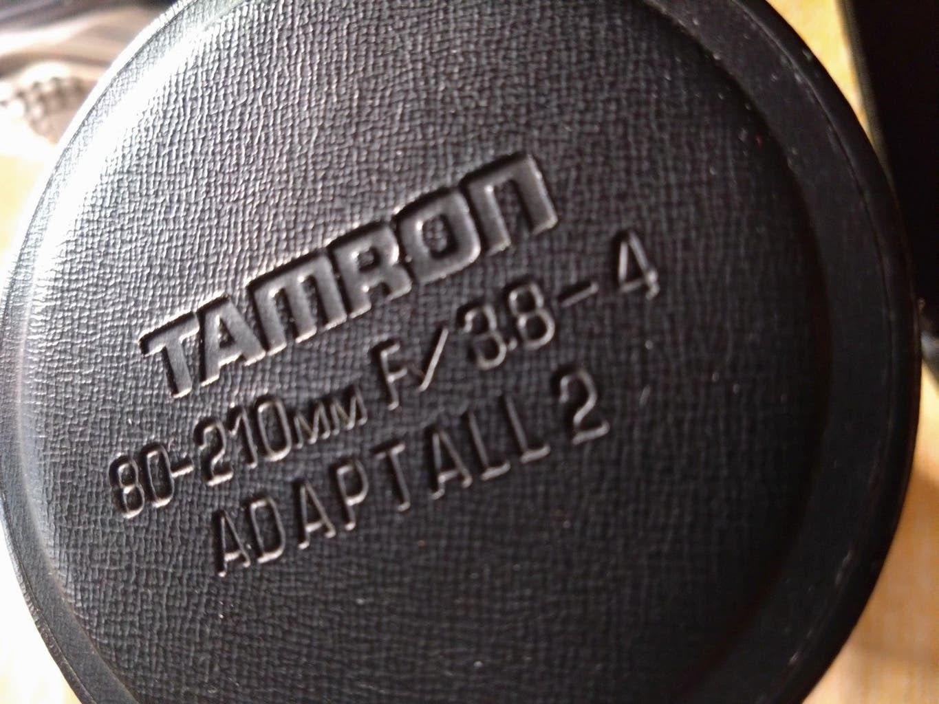 TAMRON Adaptall 2 Zoomlens 80-210 /f3.8-4 (103A), Gebruikt, Beschermhoes/tas, Overige typen, Ophalen of Verzenden
