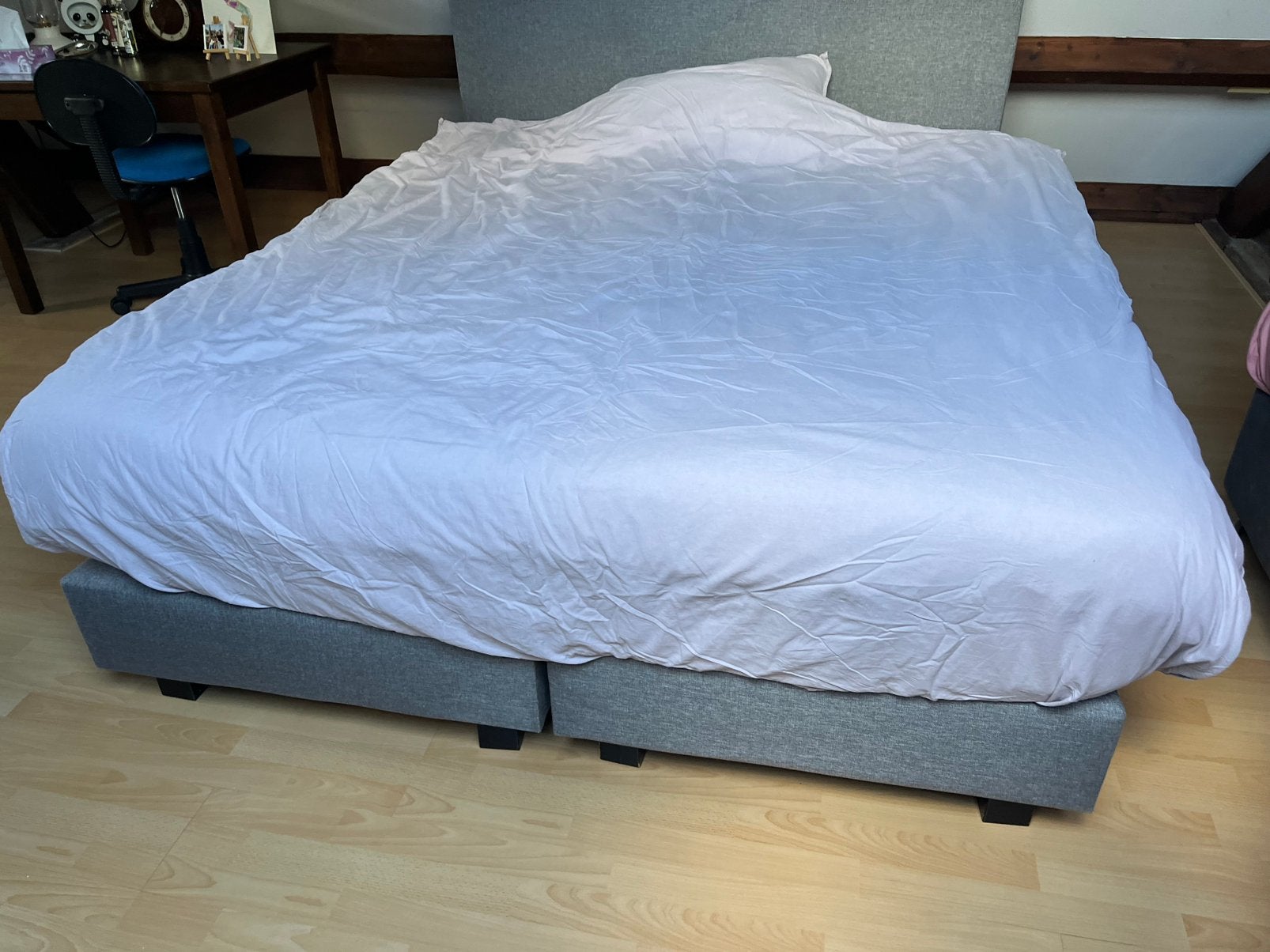 Bed 160/200, Ophalen of Verzenden, Zo goed als nieuw, Tweepersoons, 160 cm