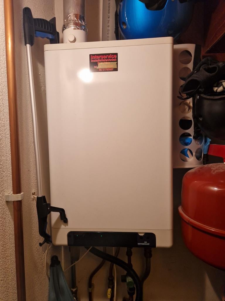 Intergas Kombi Kompakt HRE 36/30 CV-ketel, Ophalen, 30 tot 80 cm, Gebruikt, Cv-ketel of Combi-ketel