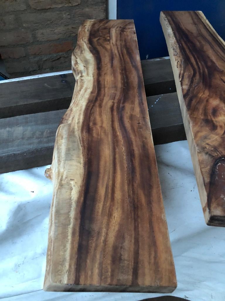 wandplanken enorme voorraad  suar notenhout eiken
