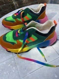Schoenen, dames, maat 42, FASHION OK, meerkleurig, Ophalen, Overige kleuren, Sportschoenen, Fashion OK