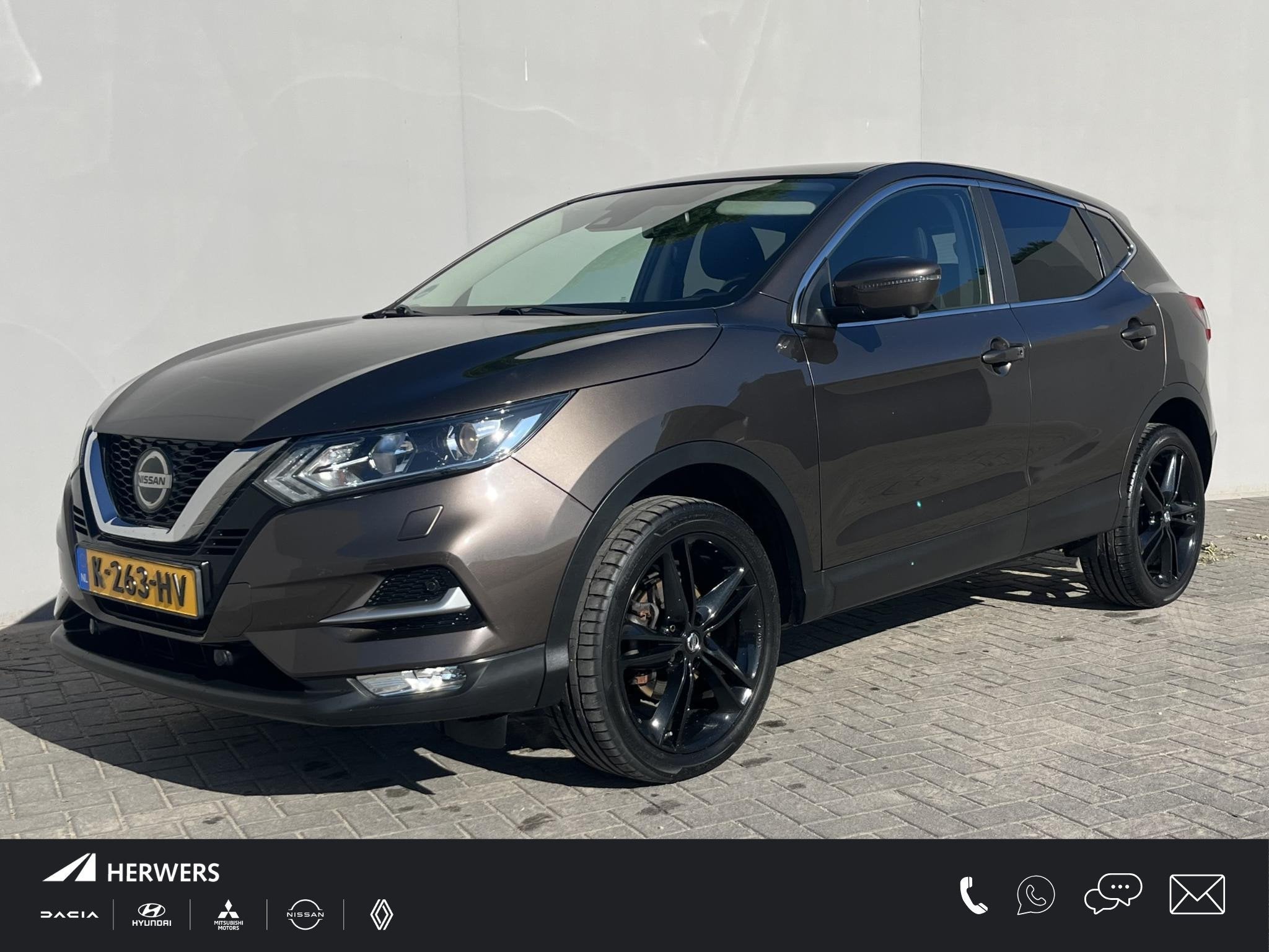 Nissan Qashqai 1.2 N-Connecta / Trekhaak (1.200KG) / Cruise, Voorwielaandrijving, Stof, Gebruikt, Euro 6