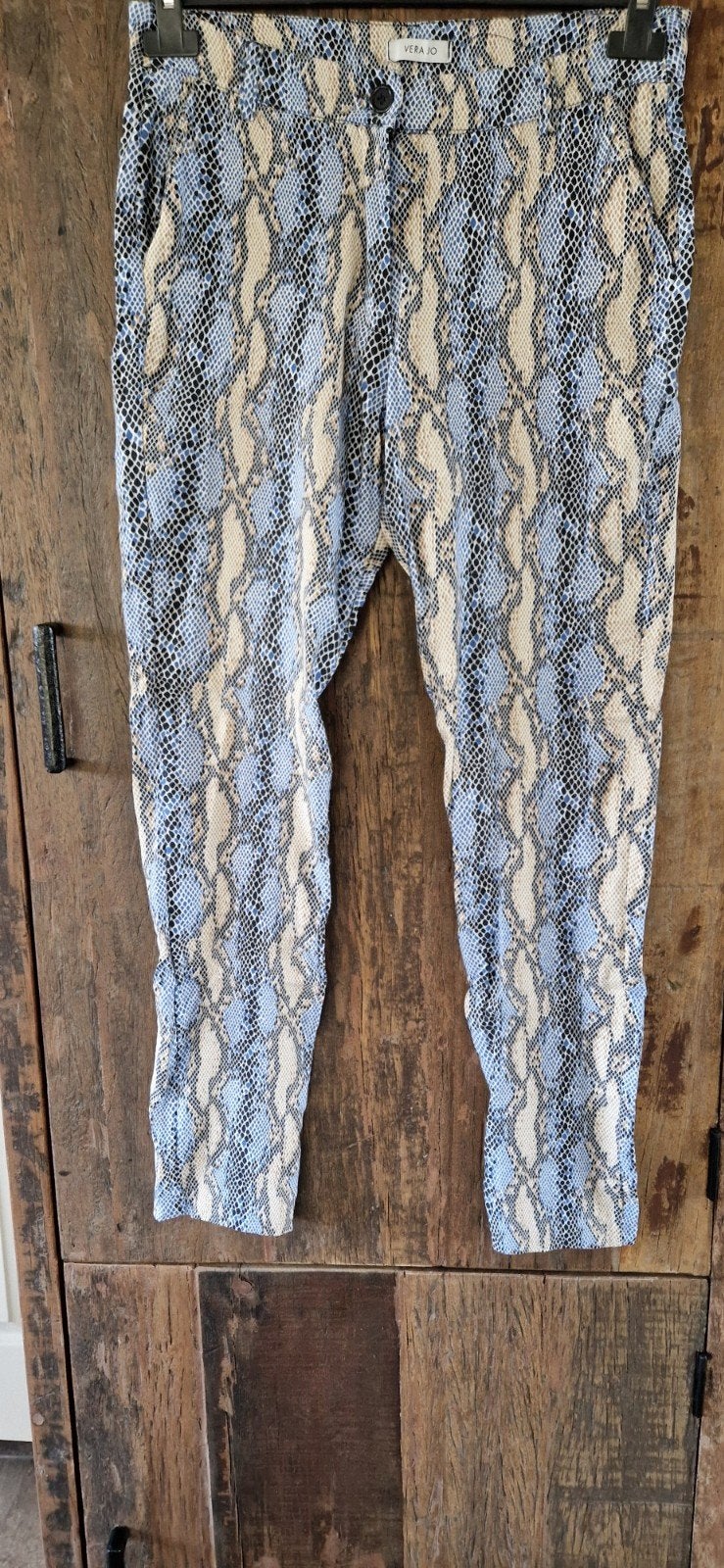 Broek met slangenprint

Vera Jo, Maat 38/40 (M), Bruin, Ophalen of Verzenden, Zo goed als nieuw