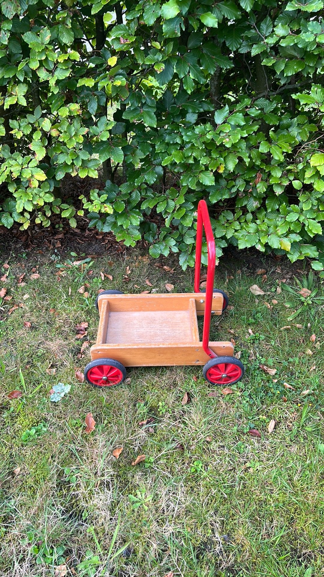 Houten blokkenwagen, Ophalen, Gebruikt, Duw- of Trekspeelgoed