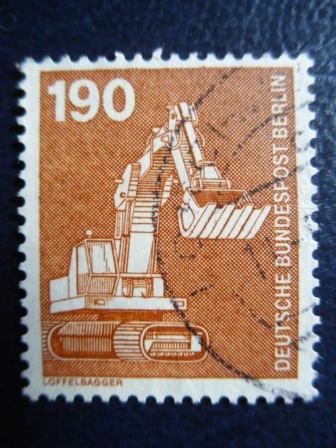 Postzegels Berlijn 1982 industrie techniek nr. 670 - cw 3,00, Ophalen of Verzenden, BRD, Gestempeld