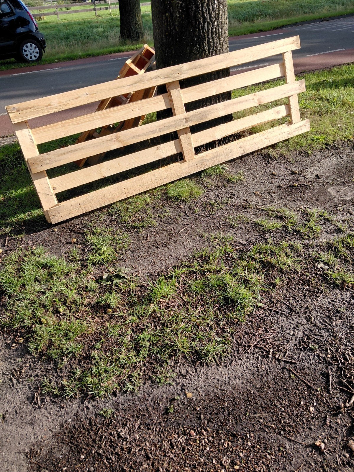 Gratis, Ophalen, Gebruikt, Hout, Tuinhek