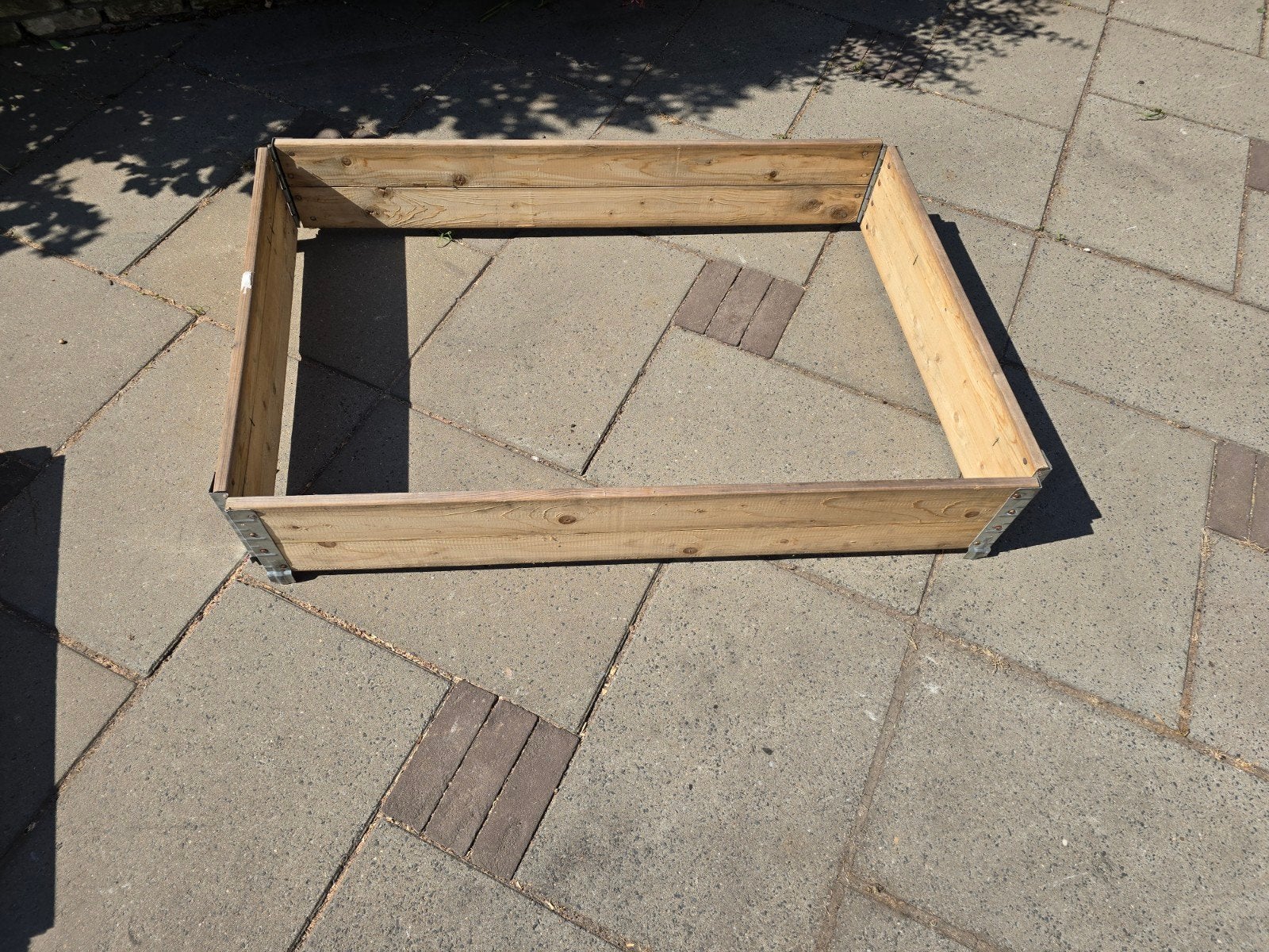 Opzet randen voor pallet 80cm x 120cm, Kinderen en Baby's, Speelgoed | Buiten | Zandbakken, Ophalen