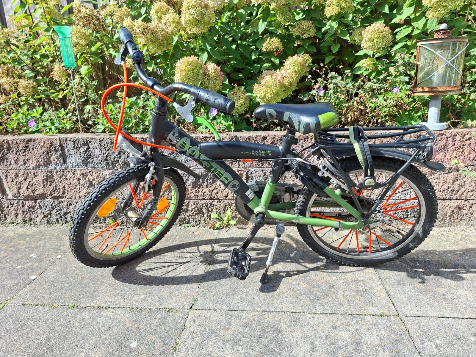 Loekie Booster 18 inch jongensfiets - Gebruikt, Terugtraprem, Gebruikt, Minder dan 49 cm, Ophalen