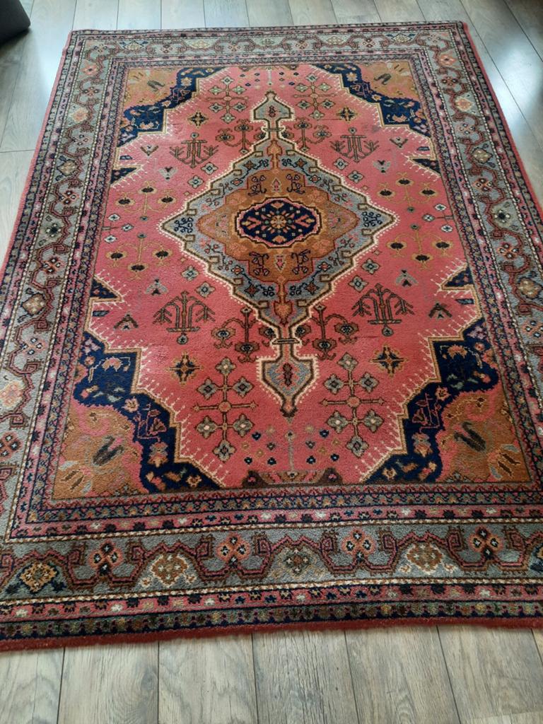 Prachtig Perzisch tapijt van Van den Brink & Campman, Gebruikt, Rood, 150 tot 200 cm, 200 cm of meer