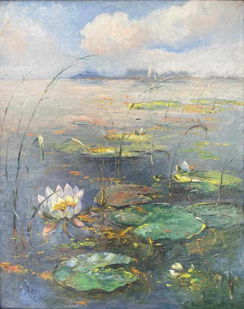 Kunstschilder Marinus Heijnes, Antiek en Kunst, Kunst | Schilderijen | Klassiek, Ophalen of Verzenden