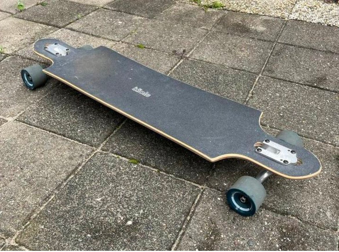 Aloiki longboard zgan, Ophalen, Zo goed als nieuw, Longboard