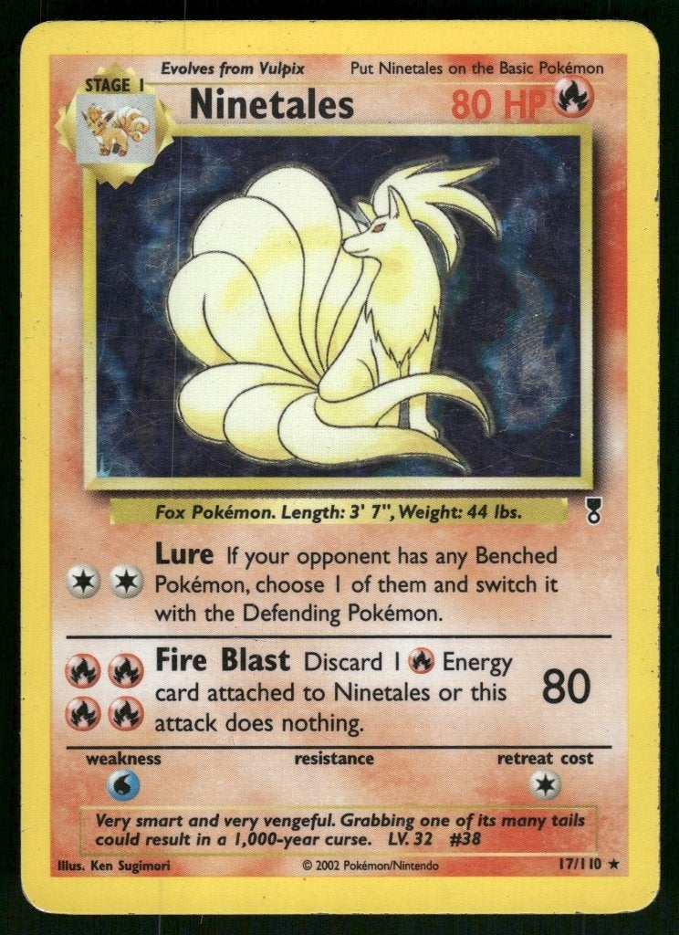 Ninetales 17/110 - Legendary Collection (EX), Verzenden, Gebruikt
