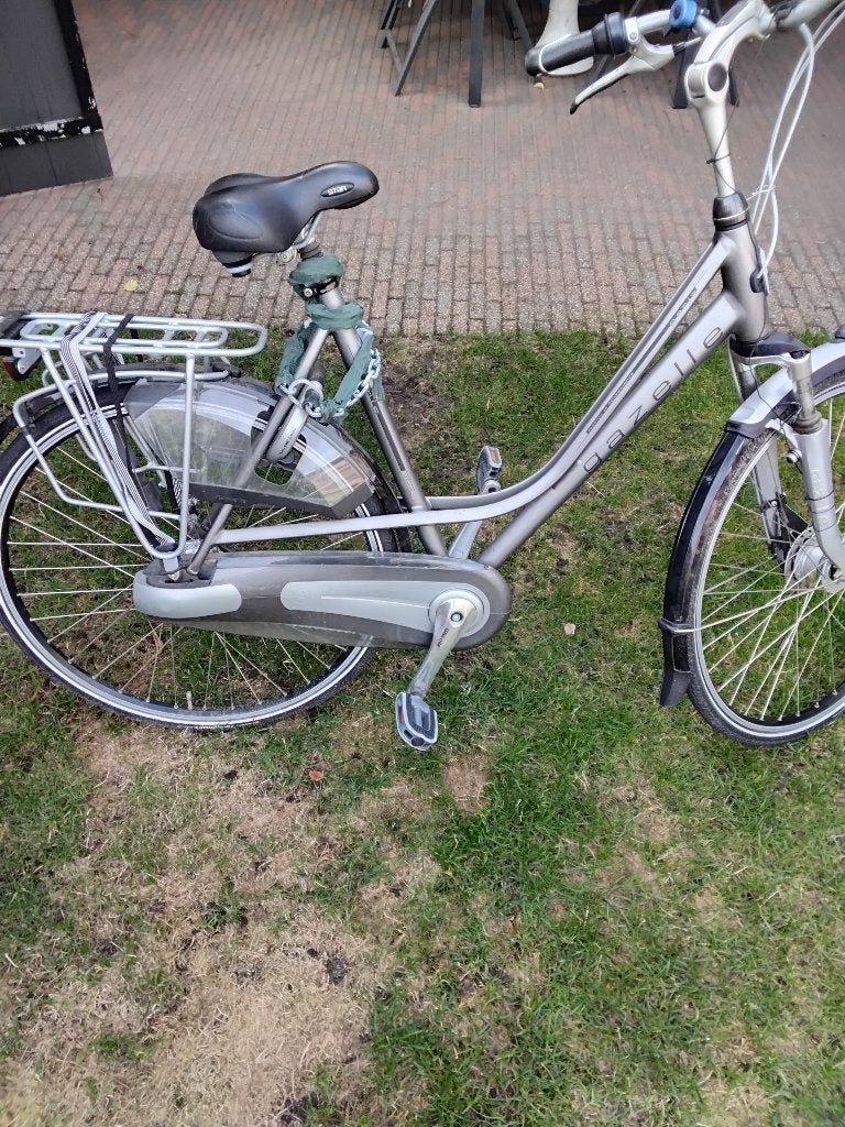 Gazelle Paris damesfiets, Fietsen en Brommers, Gebruikt, Versnellingen, Schijfrem, Gazelle