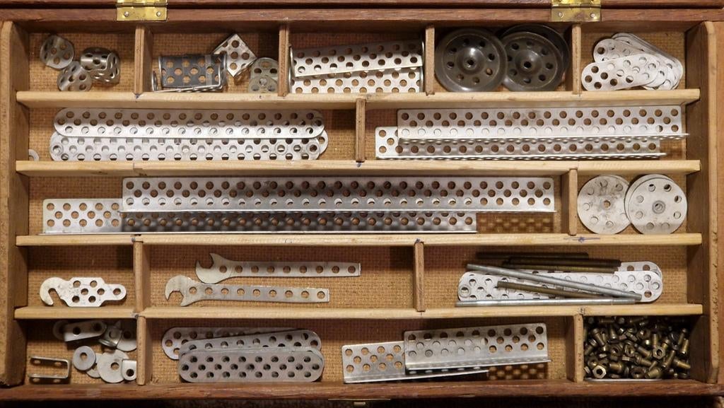 Doos Trix meccano, Ophalen of Verzenden
