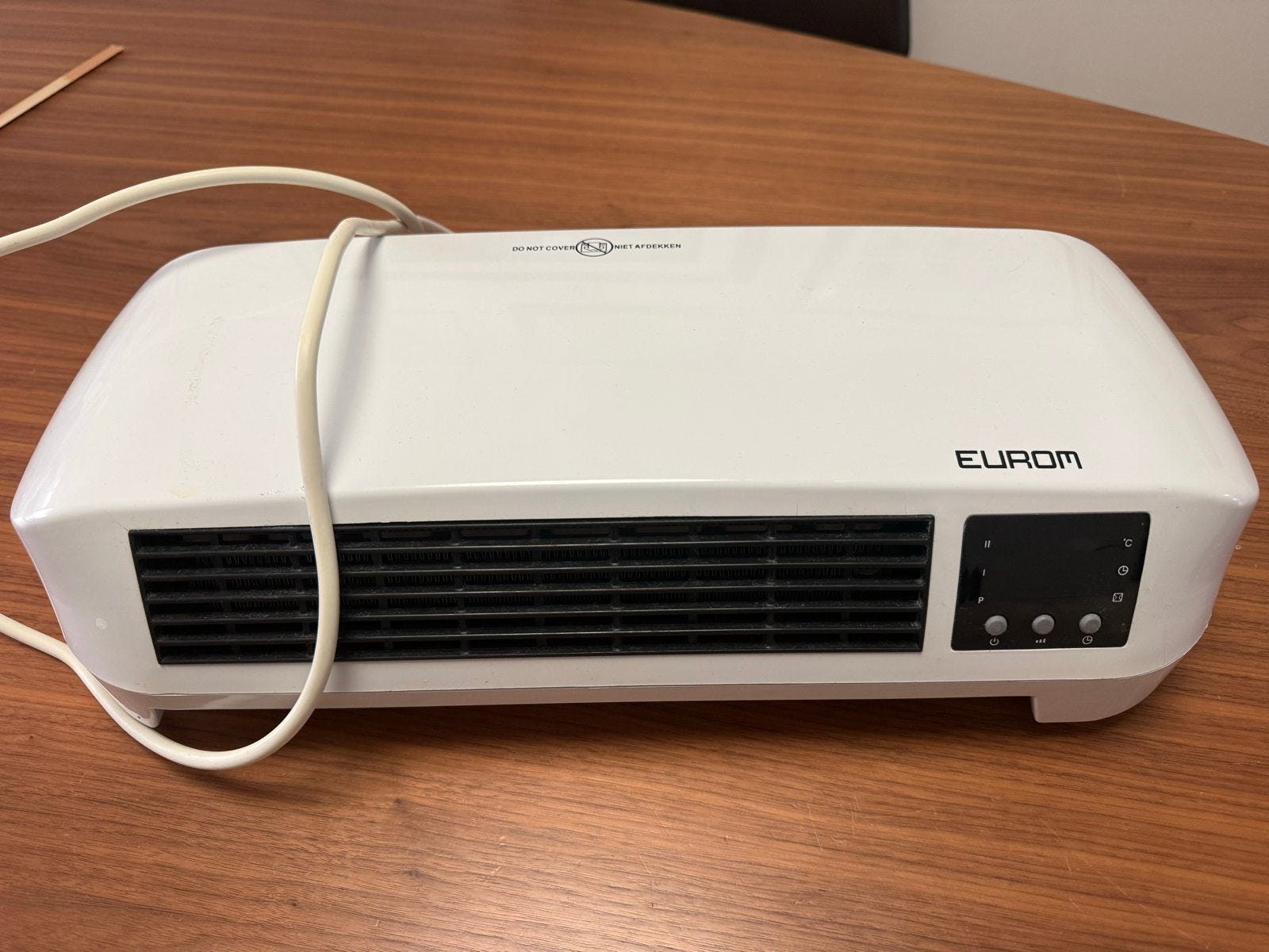 Eurom WH2018 kachel 2000W - Zo goed als nieuw, Minder dan 30 cm, Kachel, Minder dan 60 cm, Ophalen of Verzenden