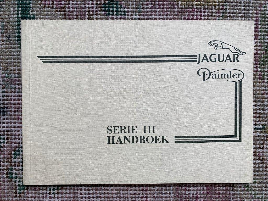Nederlandse handleiding Jaguar Daimler Serie III 1984 nieuw!, Ophalen of Verzenden