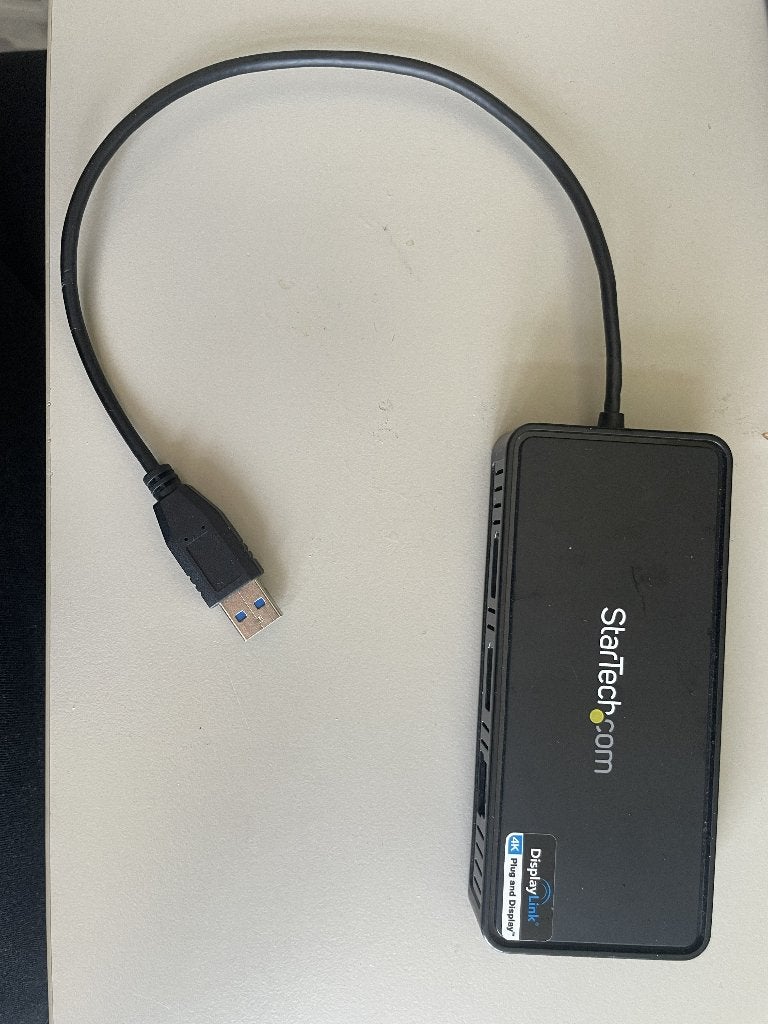 StarTech USB 3.0 Docking Station met HDMI en Ethernet, Ophalen of Verzenden, Zo goed als nieuw