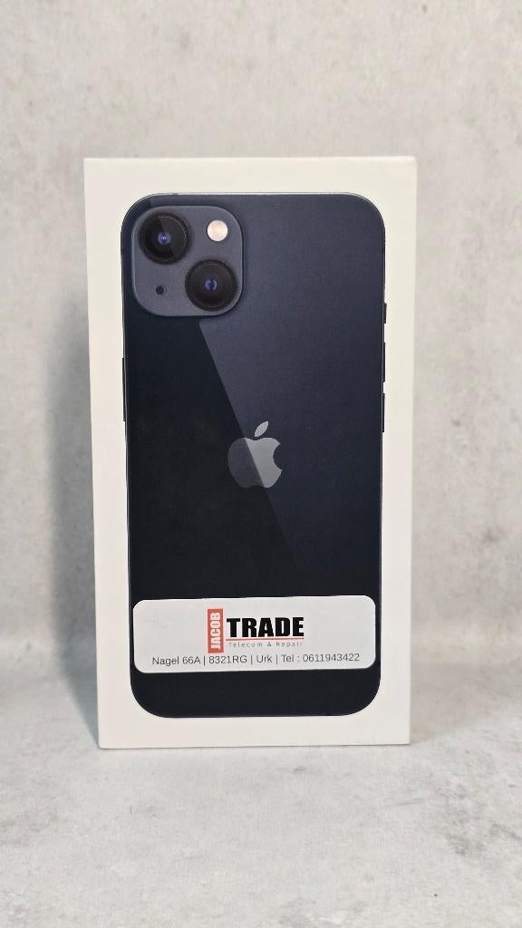 Apple iPhone 13 512GB Zwart, 512 GB, ., Zwart, Nieuw