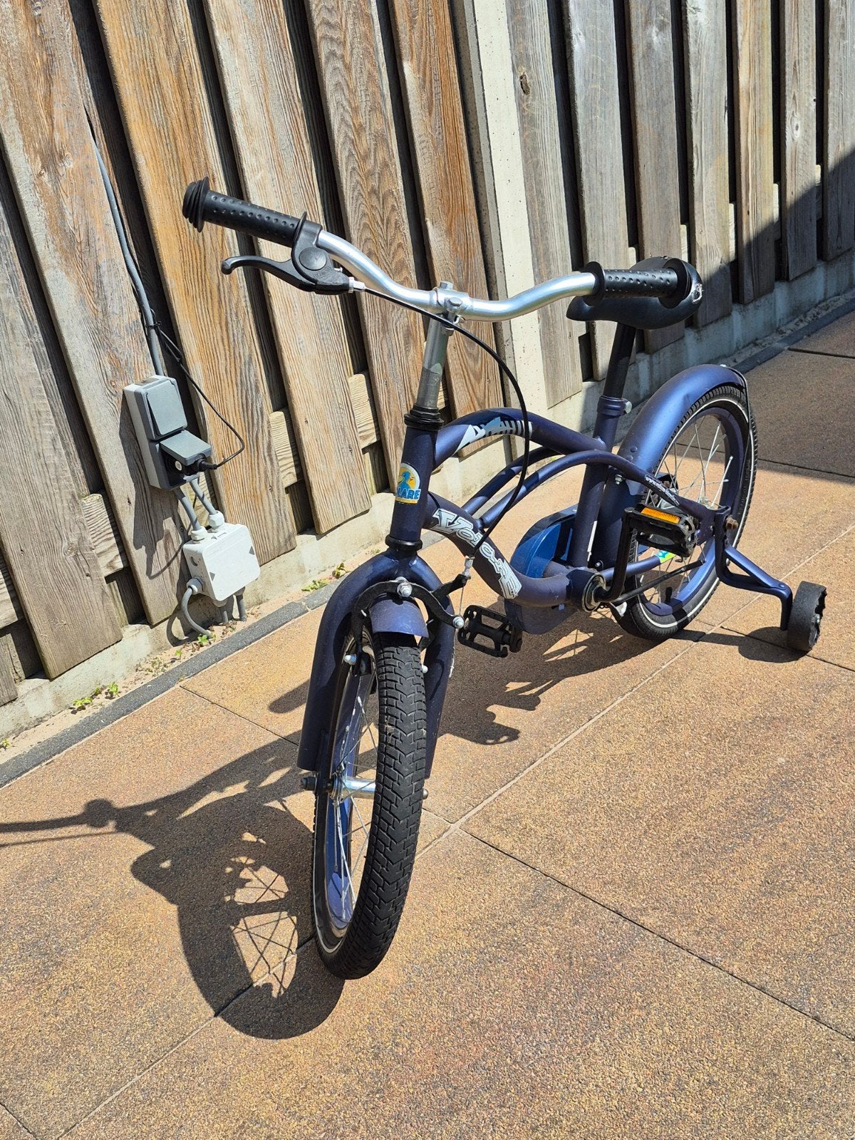 kinderfiets met zijwieltjes, Ophalen, Gebruikt, Staal, Minder dan 16 inch