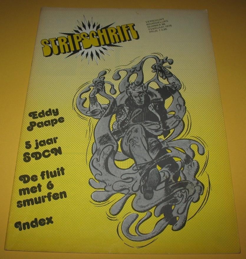 Stripschrift 1976 nr 86 Eddy Paape SDCN smurfen Dick Bos, Boeken, Eén stripboek, Ophalen of Verzenden, Zo goed als nieuw