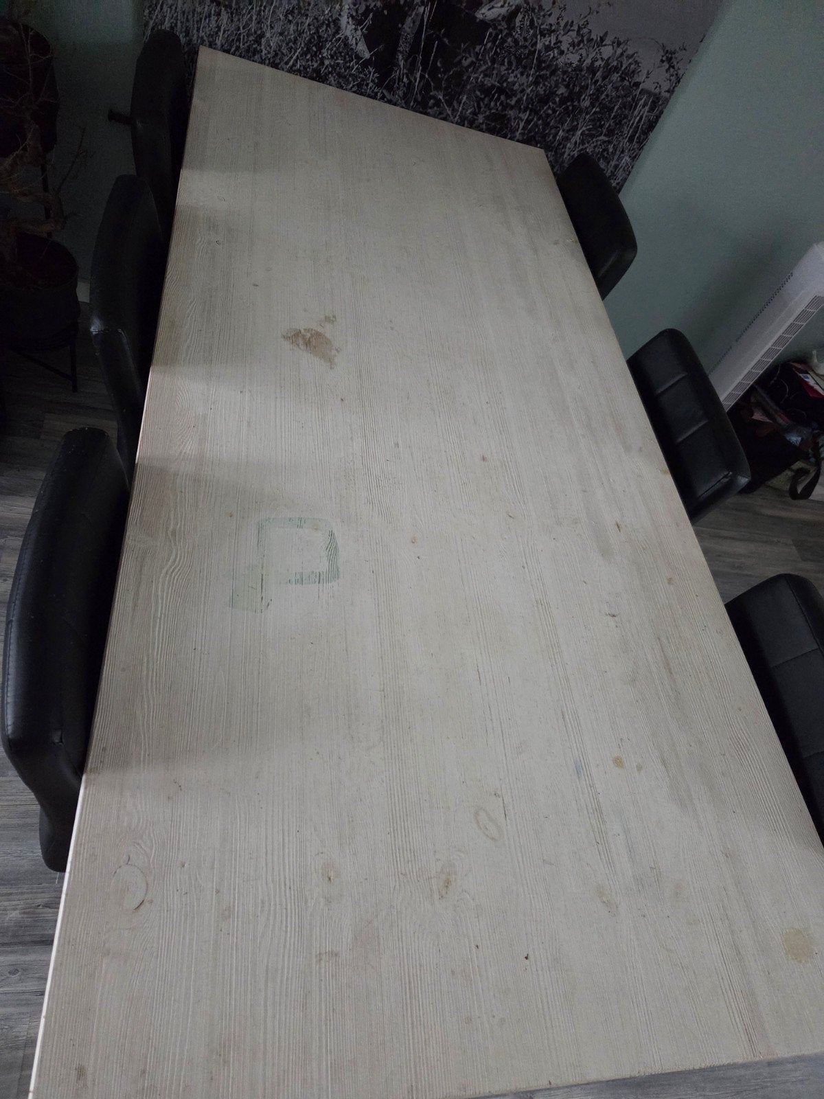 Grote eettafel Jan des Bouvrie - 200x90 cm, Huis en Inrichting, Tafels | Eettafels, Ophalen, Gebruikt, 50 tot 100 cm, Vijf personen of meer