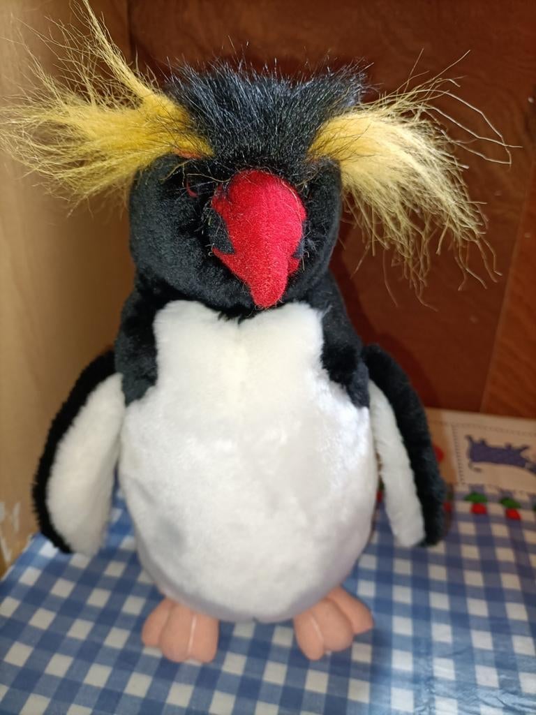 Rotspinguïn knuffel Nature Planet 30 cm groot, Ophalen of Verzenden, Zo goed als nieuw, Overige typen