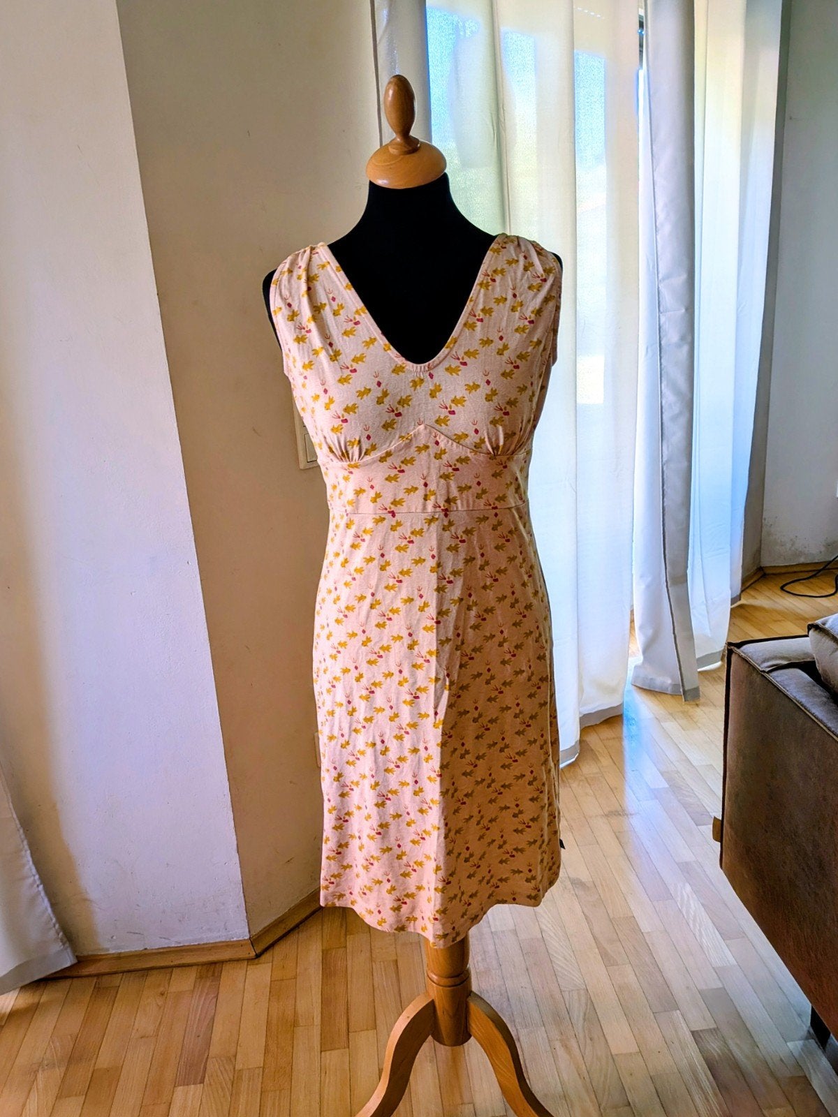 Froy & Dind jurk maat S organic cotton katoen roze + motief, Kleding | Dames, Jurken, Ophalen of Verzenden, Zo goed als nieuw
