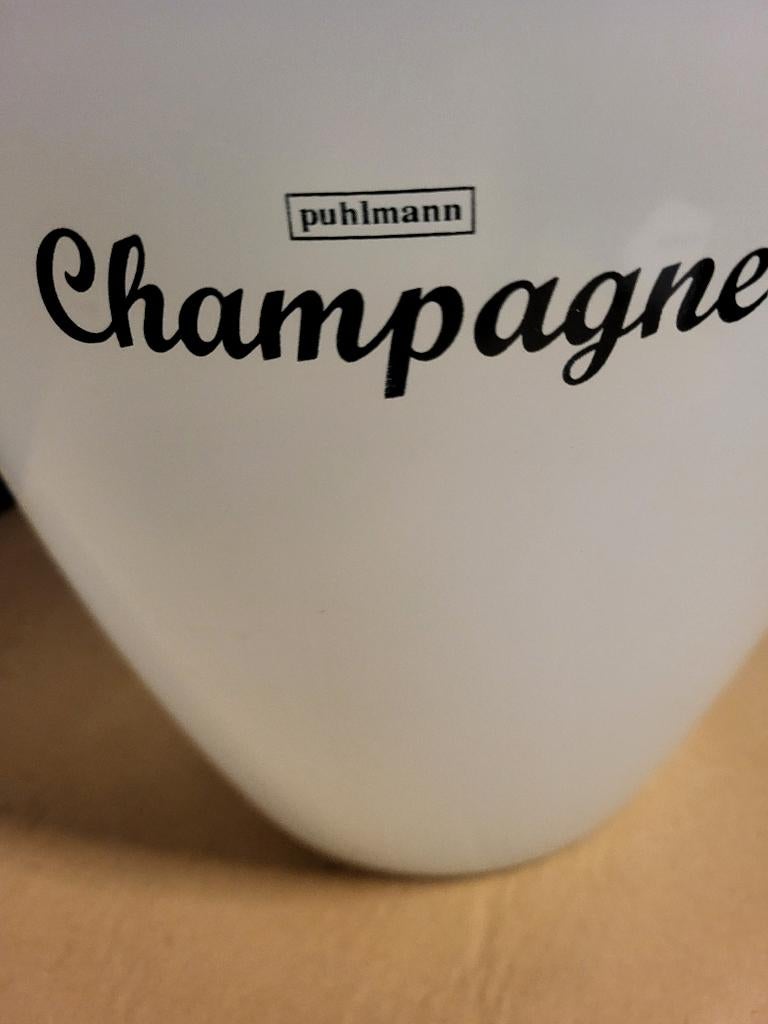 Champagnekoeler., Ophalen of Verzenden, Zo goed als nieuw, Wit, Kunststof