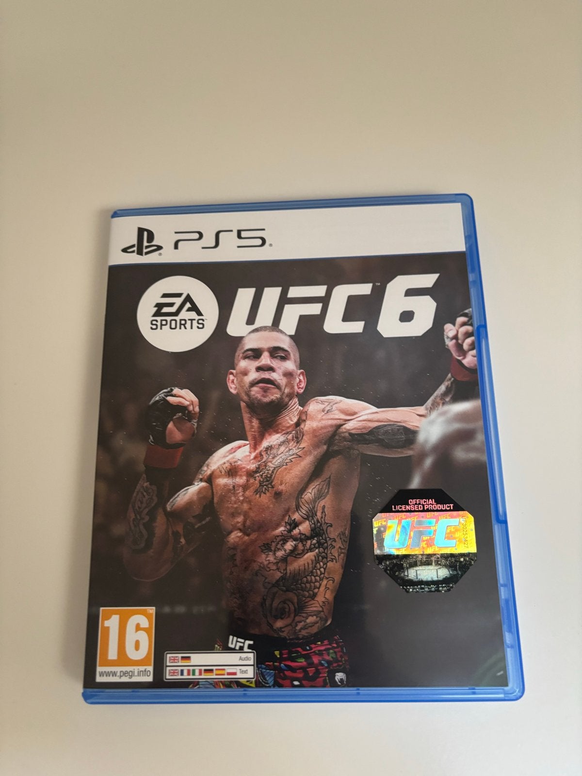 EA Sports UFC 6 PS5 - Zo goed als nieuw, Spelcomputers en Games, Games | Sony PlayStation 5, Vechten, 1 speler, Eén computer, Ophalen of Verzenden