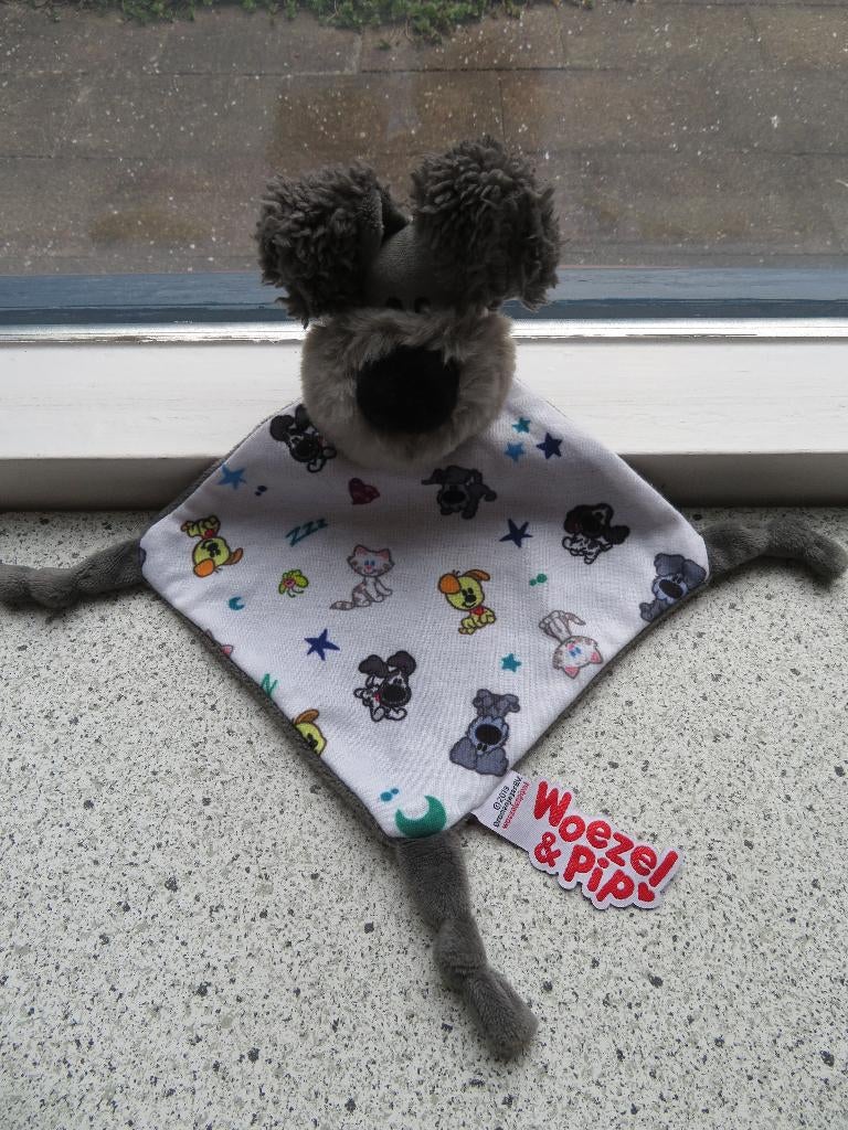 Knuffeldoek van Woezel en Pip Dromenjager bon Ton Toys, Overige karakters, Zo goed als nieuw, Wasbaar, Meerkleurig
