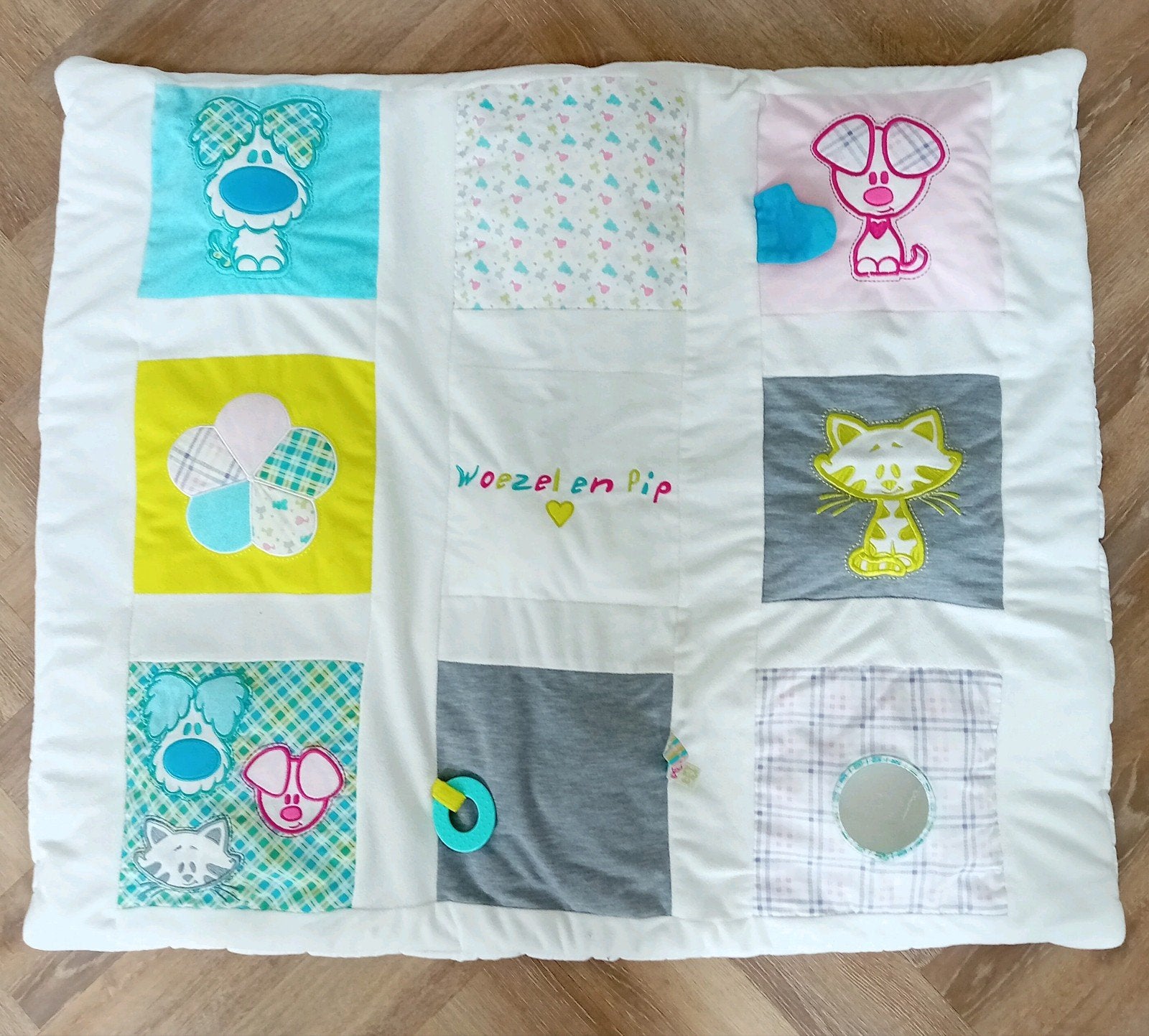Boxkleed Woezel en Pip, Kinderen en Baby's, Boxen, Ophalen of Verzenden, Zo goed als nieuw, Rechthoekig, Boxkleed