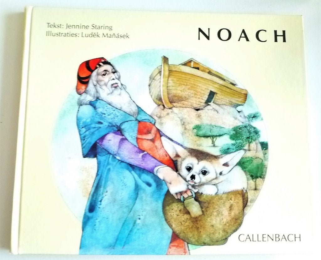 UITKLAPB NOACH JENNINE STARING, SAMEN MET GRATIS PAASBOEKJE, Boeken, 5 of 6 jaar, Fictie algemeen, Jongen of Meisje, Zo goed als nieuw
