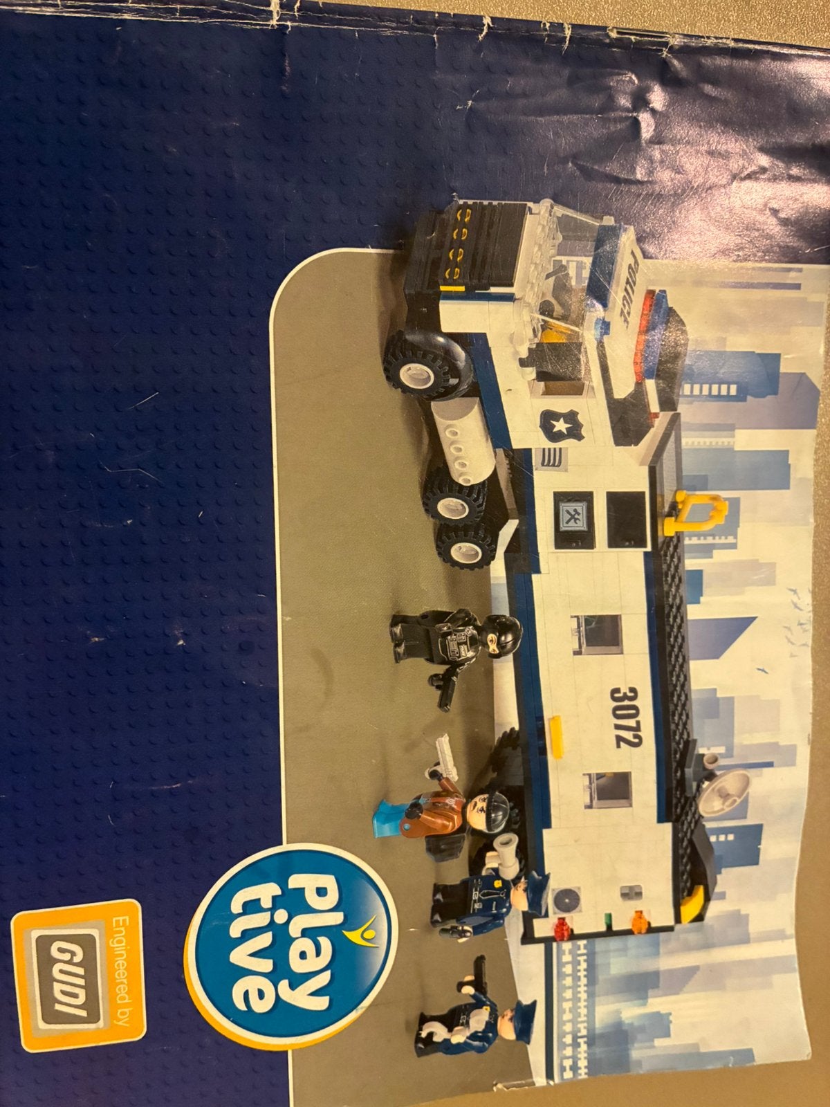 Politie vrachtwagen lego, Ophalen, Zo goed als nieuw