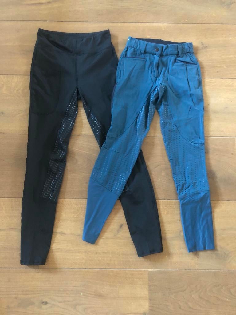 Rijleggings maten 164 en xxs, Ophalen of Verzenden, Zo goed als nieuw, Dressuur, Bovenkleding