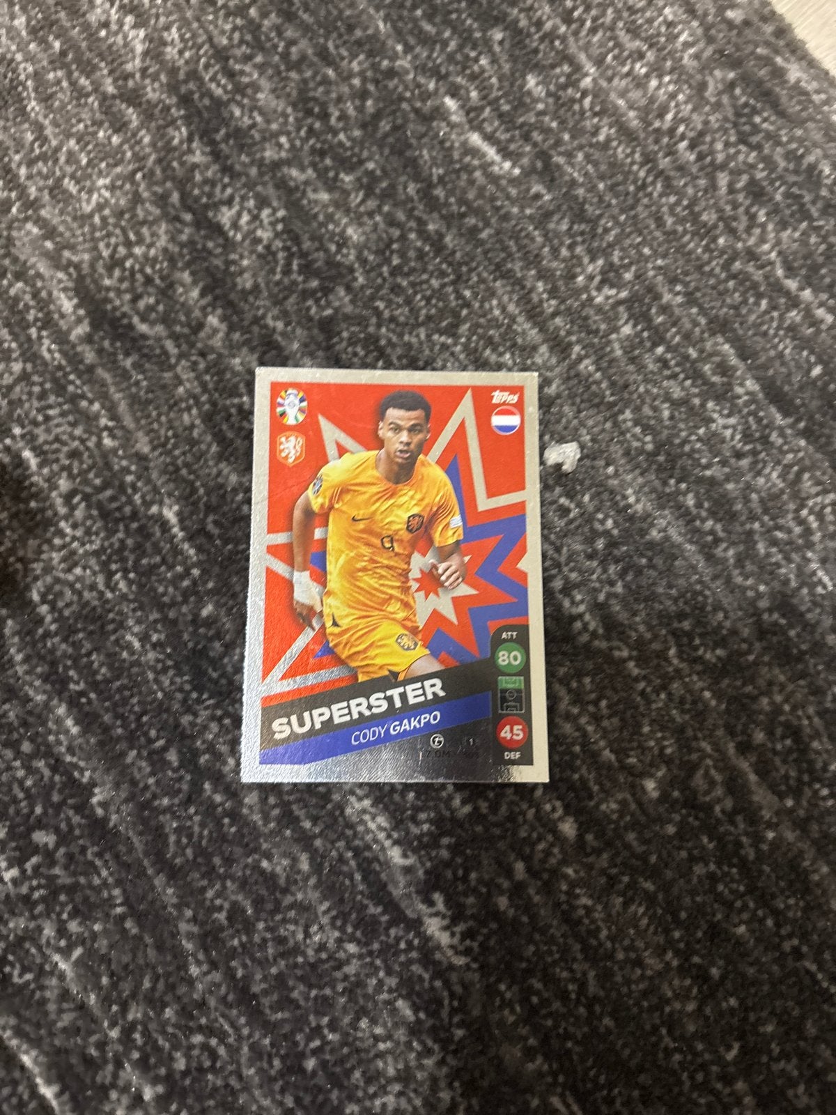 Cody Gakpo Superster Spelerskaart - Topps, Verzamelen, Ophalen, Gebruikt, Overige binnenlandse clubs, Spelerskaart