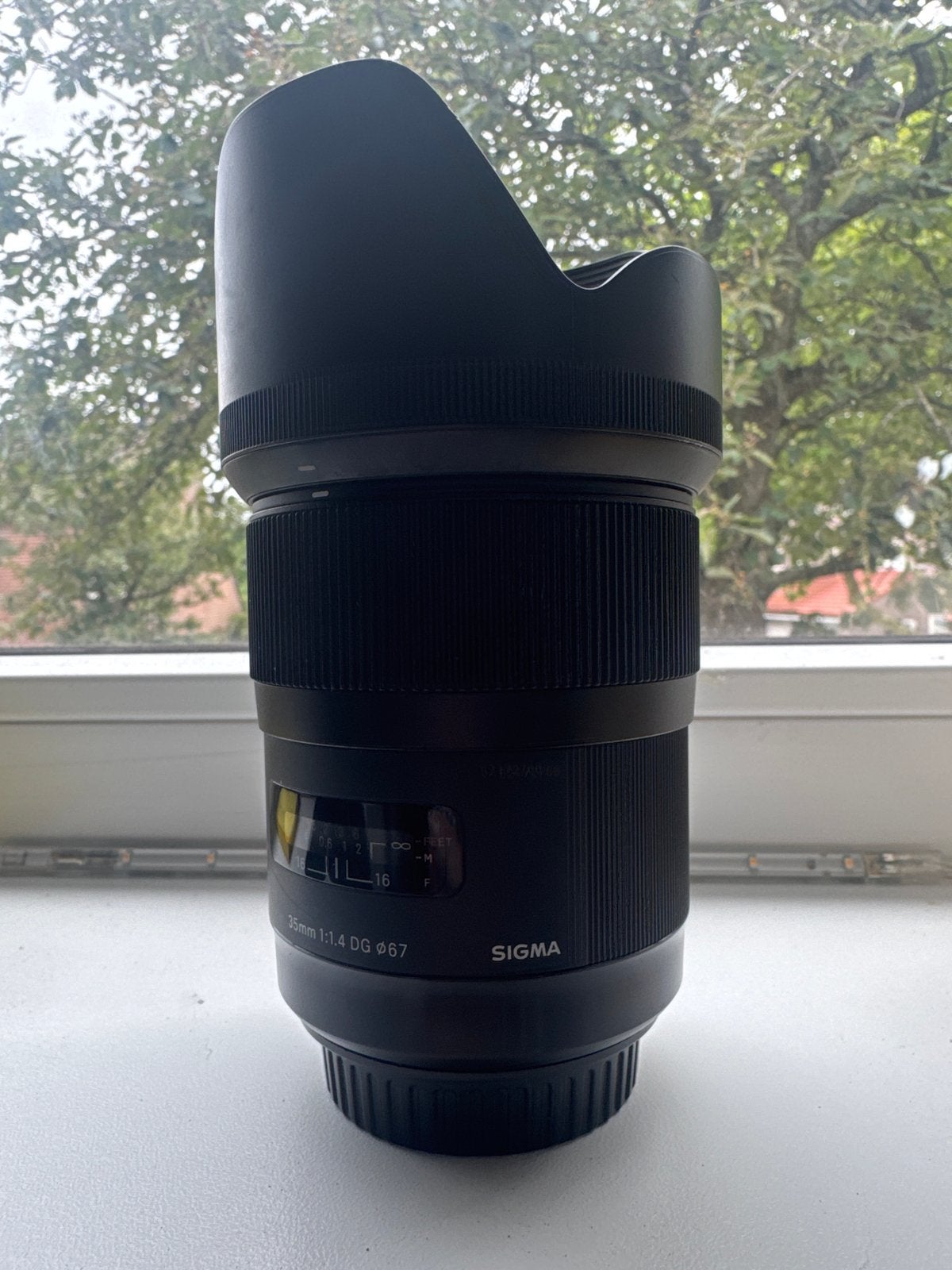 Sigma 35mm 1:1.4 DG Art lens voor Canon EF, Ophalen, Sigma, Autofocus, Zo goed als nieuw